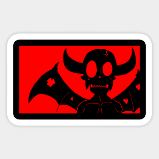 Demon in Black Sticker